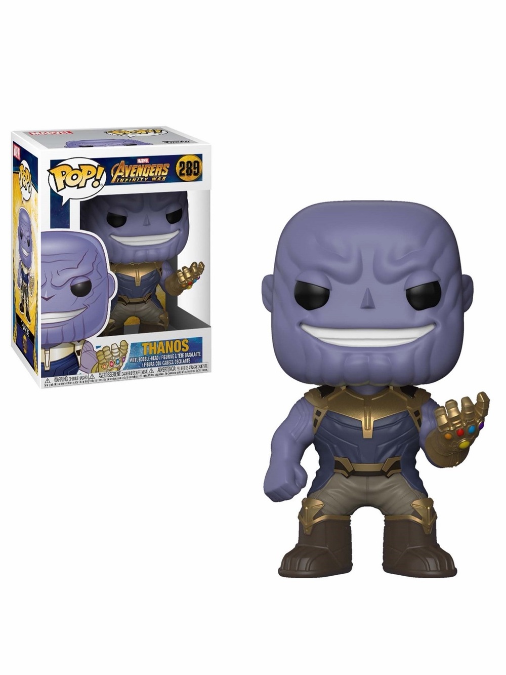 Funko Pop! Marvel Avengers Infinity War Thanos #289 Vinyl Bobble-Head w/ Box